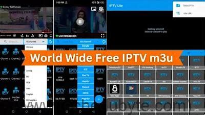 All Free IPTV M3U Playlist & Links (Daily Updated) .